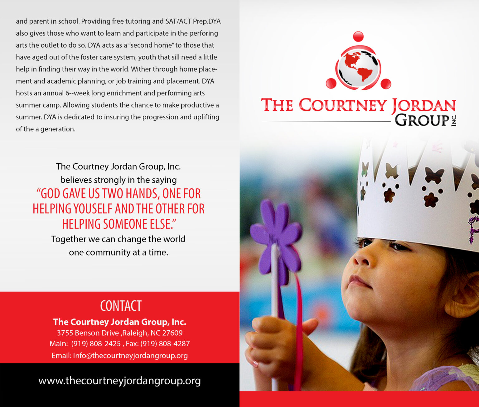 The Journey Of The Courtney Jordan Foundation From Durham To Global